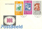 Stamp exposition 3v